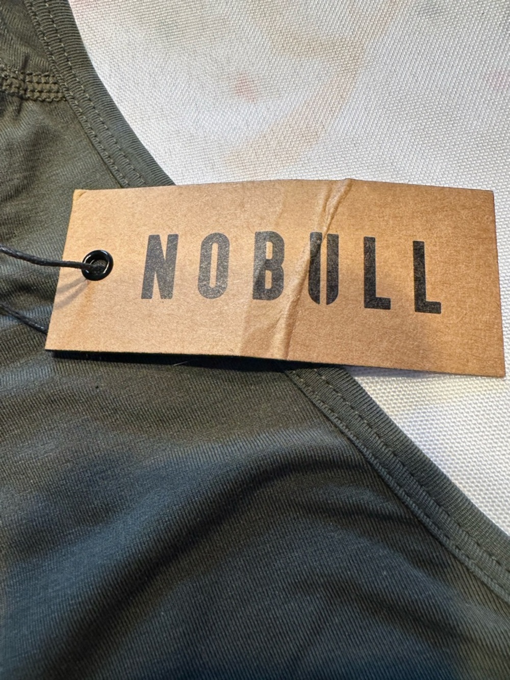 NOBULL Olive Green Training Tank women’s size small NWT - Picture 5 of 5
